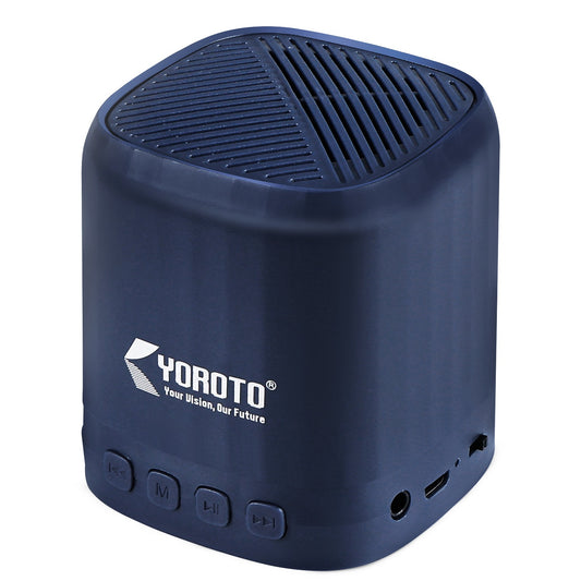 Wireless Bluetooth Speaker 8W Thunder Bass 6H Playtime Black YOROTO YO-366 BTL