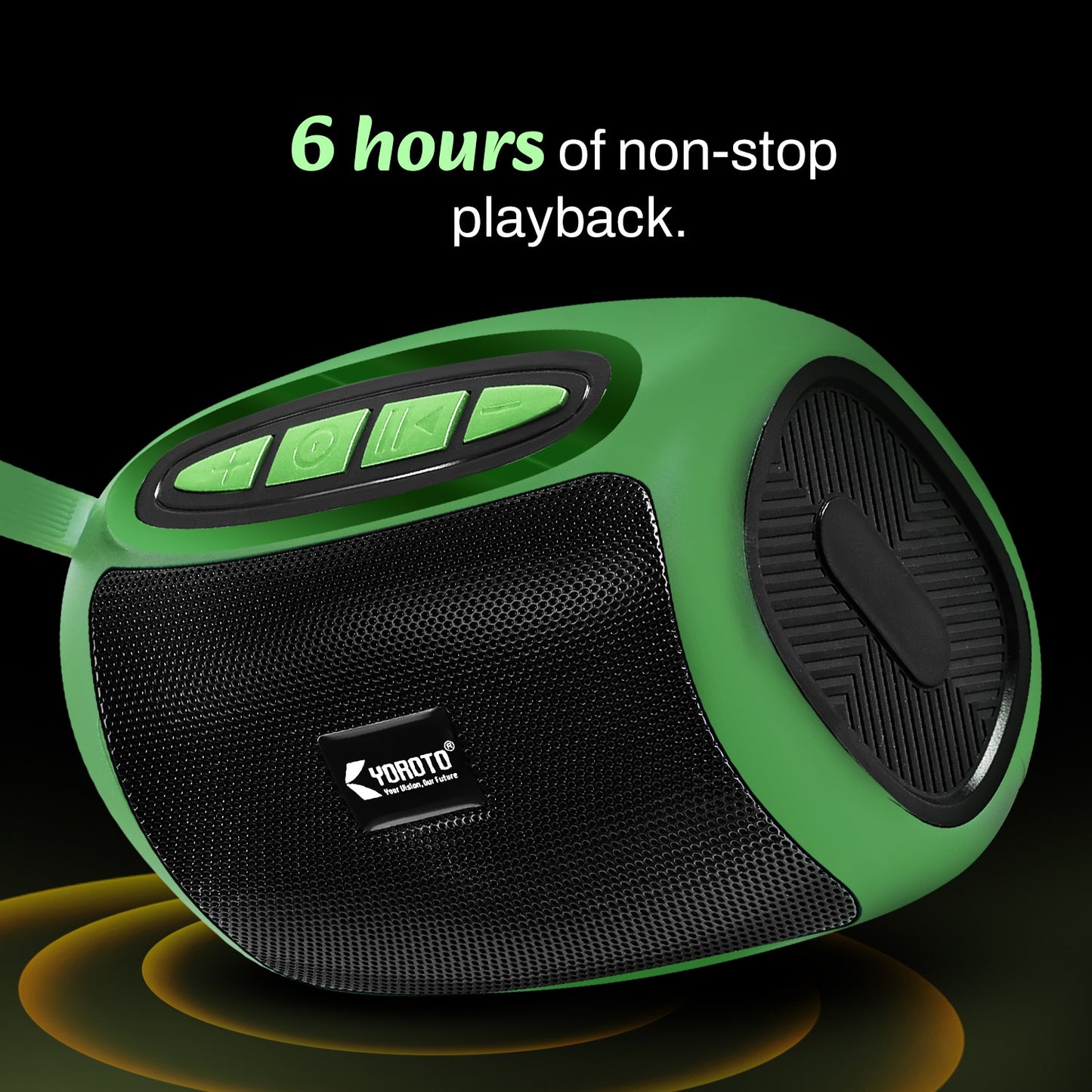 Wireless Bluetooth Speaker 12W TWS 6H Playback USB TF Card YOROTO YO-373-BT