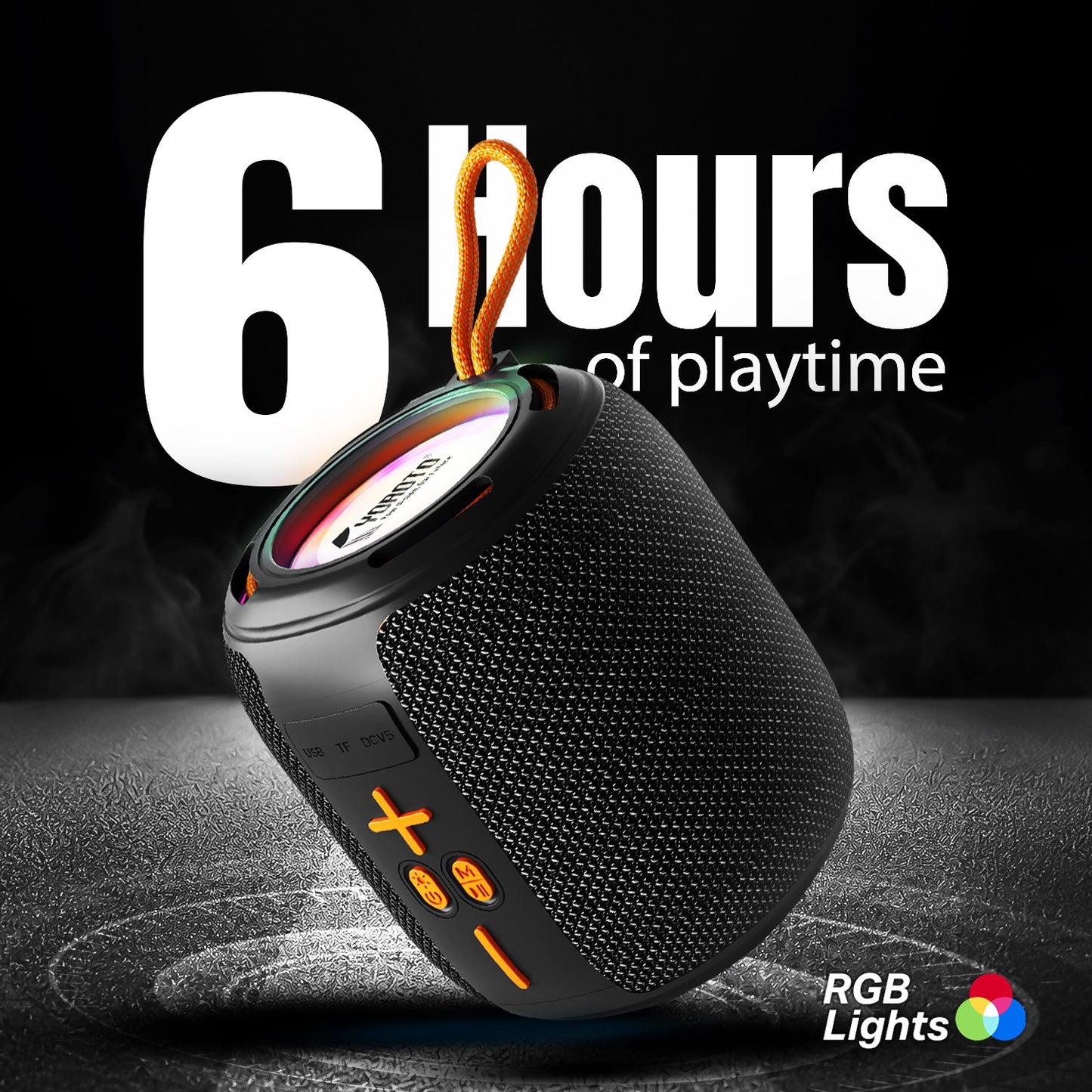 Wireless Speaker | 15W Bluetooth Speaker with RGB Lights, TWS & 6H Playtime – YOROTO YO-373-BT