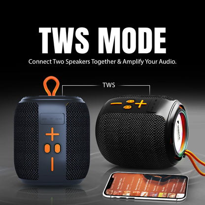 Wireless Speaker | 15W Bluetooth Speaker with RGB Lights, TWS & 6H Playtime – YOROTO YO-373-BT