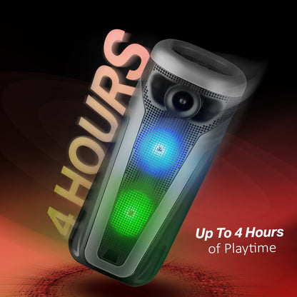 Wireless Party Speaker 60W – RGB Lights & Karaoke Mic YOROTO YO-J30