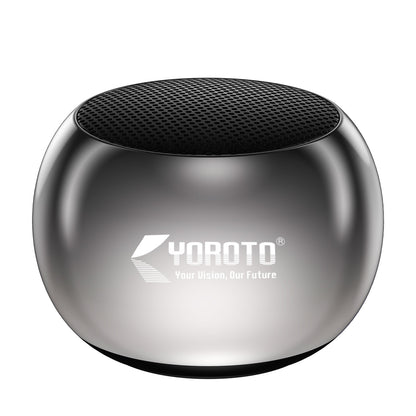 Mini Wireless Bluetooth Speaker 6W Crystal Clear Sound Metallic Body YOROTO YO-MTUNE1