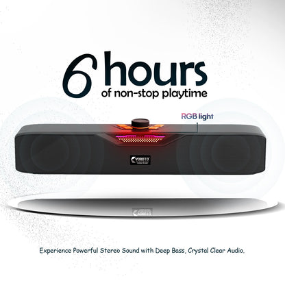 Wireless Bluetooth Speaker 20W, 6 Hours Playback & TWS Pairing YOROTO YO-SP30