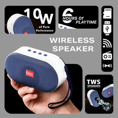Portable Bluetooth Speaker High Bass YOROTO A012 Wireless Speaker