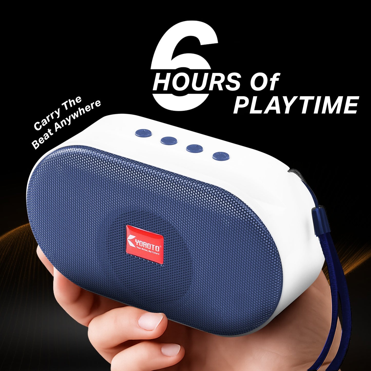 Portable Bluetooth Speaker High Bass YOROTO A012 Wireless Speaker