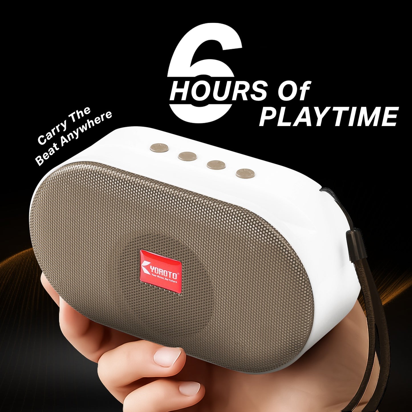 Portable Bluetooth Speaker High Bass YOROTO A012 Wireless Speaker