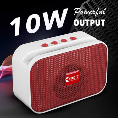 Bluetooth Speaker 10W High Bass YOROTO Portable Thunder Sound Blue Stereo Speaker A011
