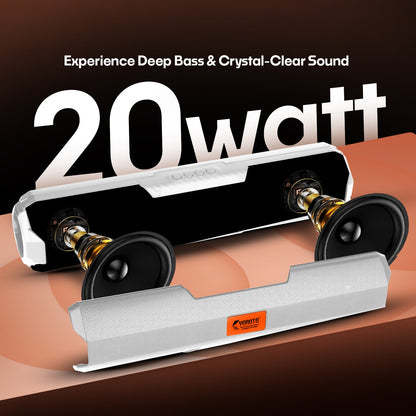 Wireless Bluetooth Speaker 20W 6H Playback TWS Pairing All-In-One Connectivity YOROTO SP-43