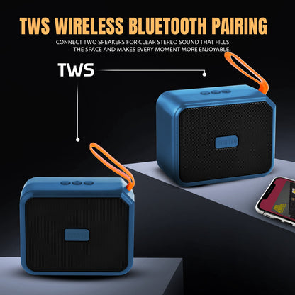 Wireless Bluetooth Speaker 8W 6H Playback TWS Pairing All-In-One Connectivity YOROTO YO-353