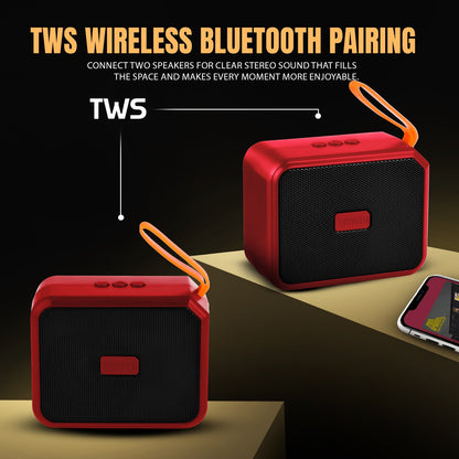 Wireless Bluetooth Speaker 8W 6H Playback TWS Pairing All-In-One Connectivity YOROTO YO-353