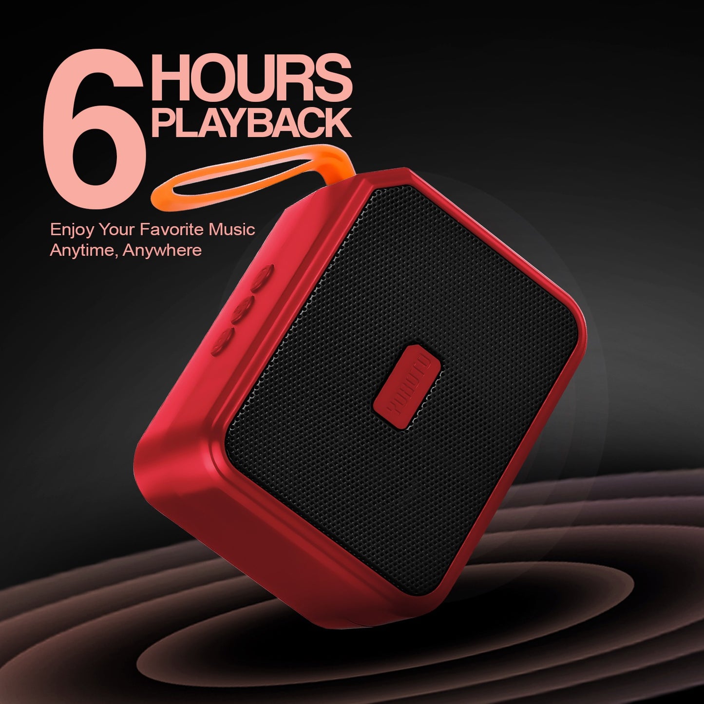 Wireless Bluetooth Speaker 8W 6H Playback TWS Pairing All-In-One Connectivity YOROTO YO-353