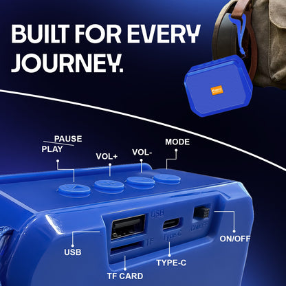 Wireless Bluetooth Speaker 12W TWS 10M Range Portable Speaker YOROTO YO-357