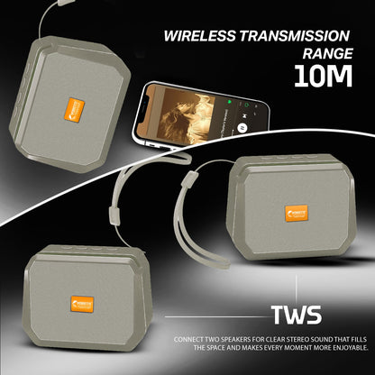 Wireless Bluetooth Speaker 12W TWS 10M Range Portable Speaker YOROTO YO-357