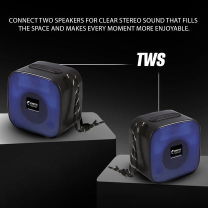 Wireless Bluetooth Speaker 10W RGB Light TWS Portable Speaker YOROTO YO-365