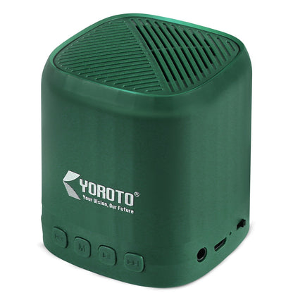 Wireless Bluetooth Speaker 8W Thunder Bass 6H Playtime Black YOROTO YO-366 BTL