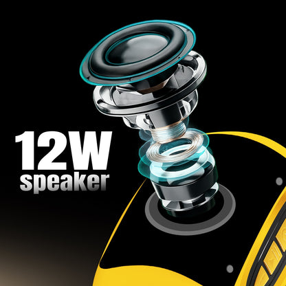 Wireless Bluetooth Speaker 12W TWS 6H Playback USB TF Card YOROTO YO-373-BT