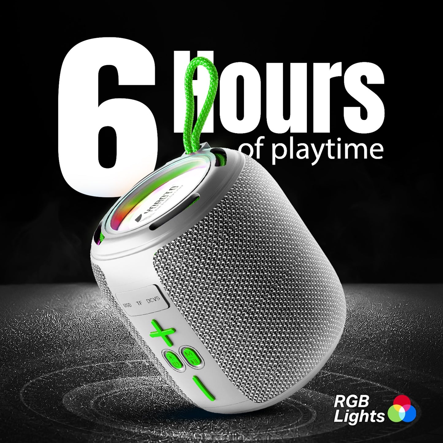 Wireless Speaker | 15W Bluetooth Speaker with RGB Lights, TWS & 6H Playtime – YOROTO YO-373-BT