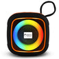 Wireless Speaker 10W RGB Thunder Bass TWS Bluetooth Speaker YO-375-BTL Black Red YOROTO