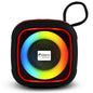 Wireless Speaker 10W RGB Thunder Bass TWS Bluetooth Speaker YO-375-BTL Black Red YOROTO