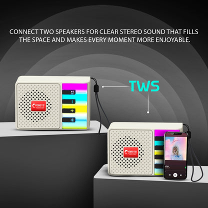 Wireless Bluetooth Speaker 10W – Immersive Sound & TWS YOROTO YO-384