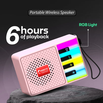 Wireless Bluetooth Speaker 10W – Immersive Sound & TWS YOROTO YO-384