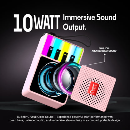 Wireless Bluetooth Speaker 10W – Immersive Sound & TWS YOROTO YO-384