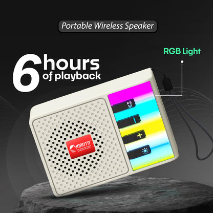 Wireless Bluetooth Speaker 10W – Immersive Sound & TWS YOROTO YO-384