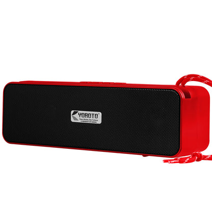 Wireless Bluetooth Speaker Deep Bass Portable Soundbar 16W Blue Black YOROTO YO-421BT