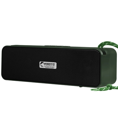 Wireless Bluetooth Speaker Deep Bass Portable Soundbar 16W Blue Black YOROTO YO-421BT