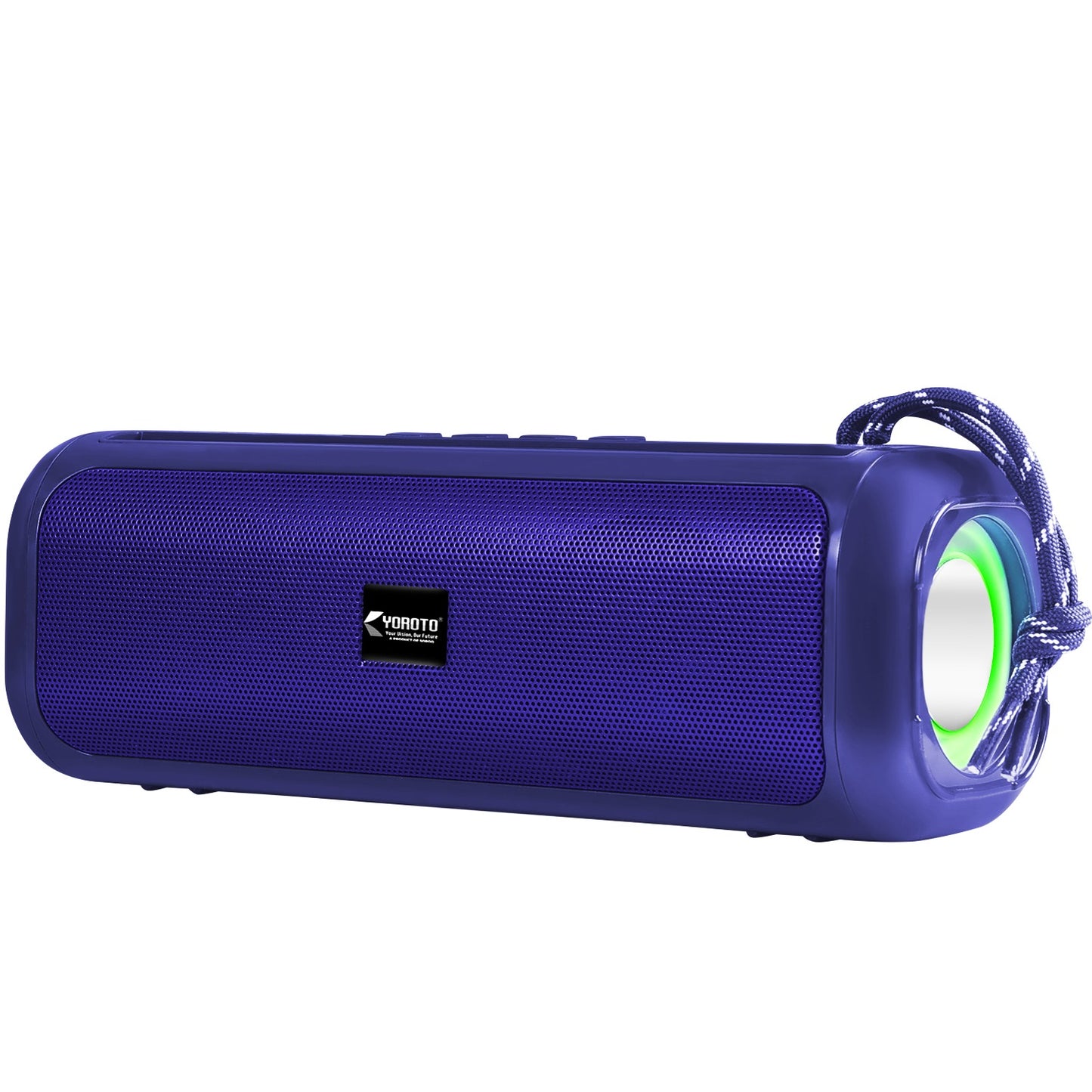 Wireless Boombox Bluetooth Speaker 16W RGB Effects Extra Bass Boost Black YOROTO YO-430-BTL