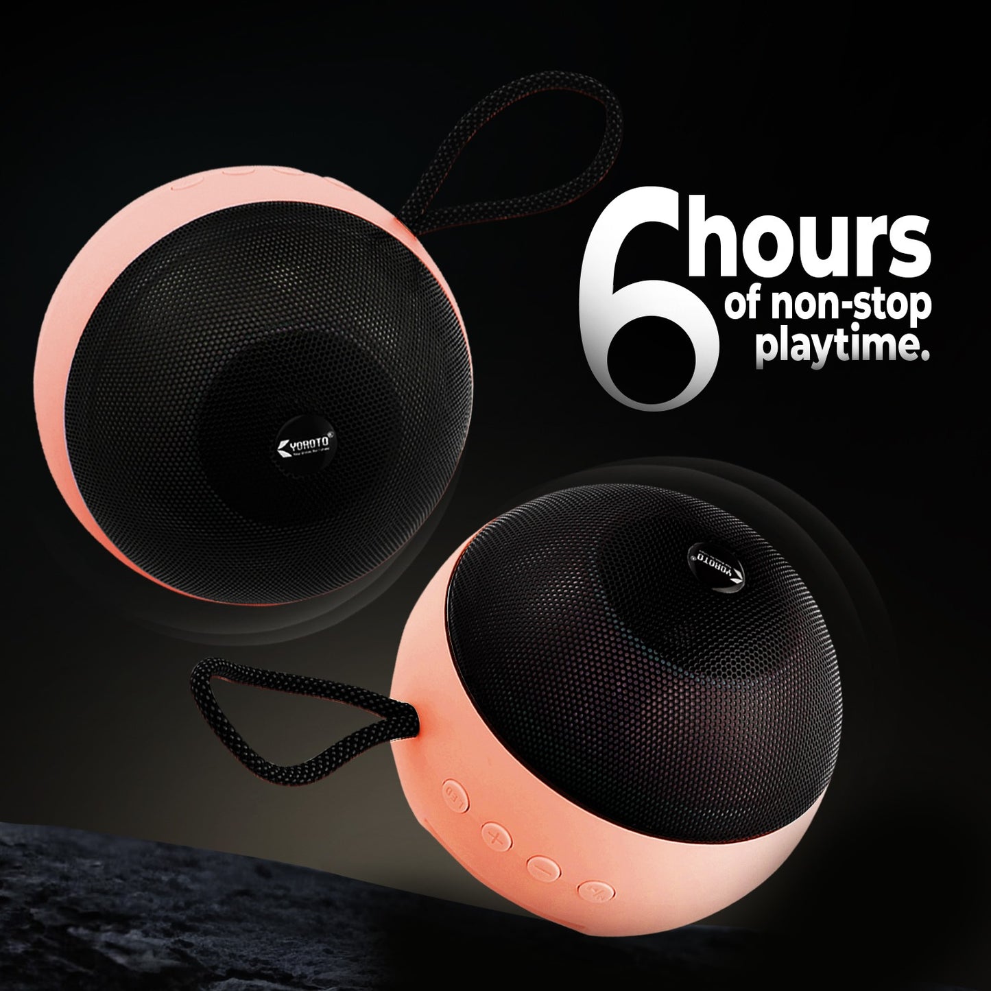 Wireless Bluetooth Speaker 15W RGB Mode Smart Control Pure Sound YOROTO YO-431-BTL
