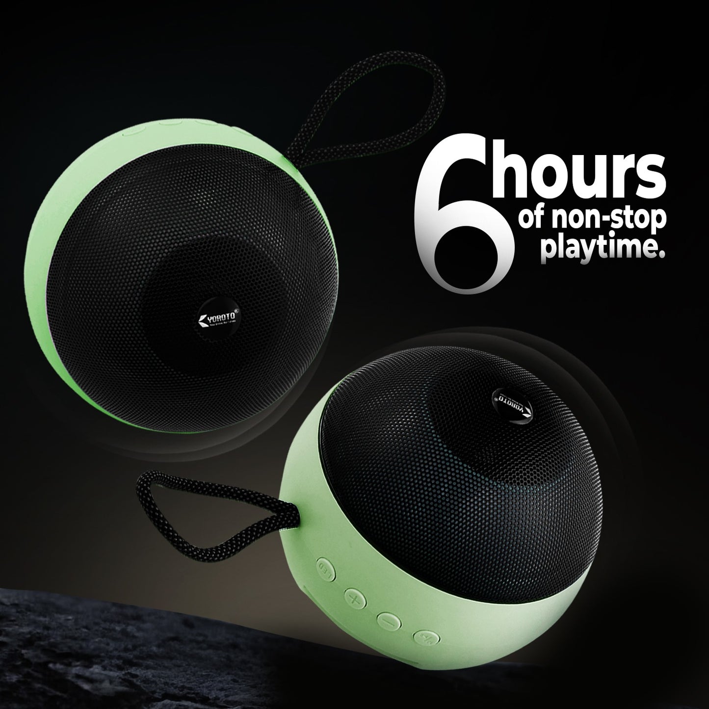Wireless Bluetooth Speaker 15W RGB Mode Smart Control Pure Sound YOROTO YO-431-BTL
