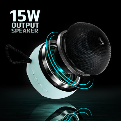 Wireless Bluetooth Speaker 15W RGB Mode Smart Control Pure Sound YOROTO YO-431-BTL