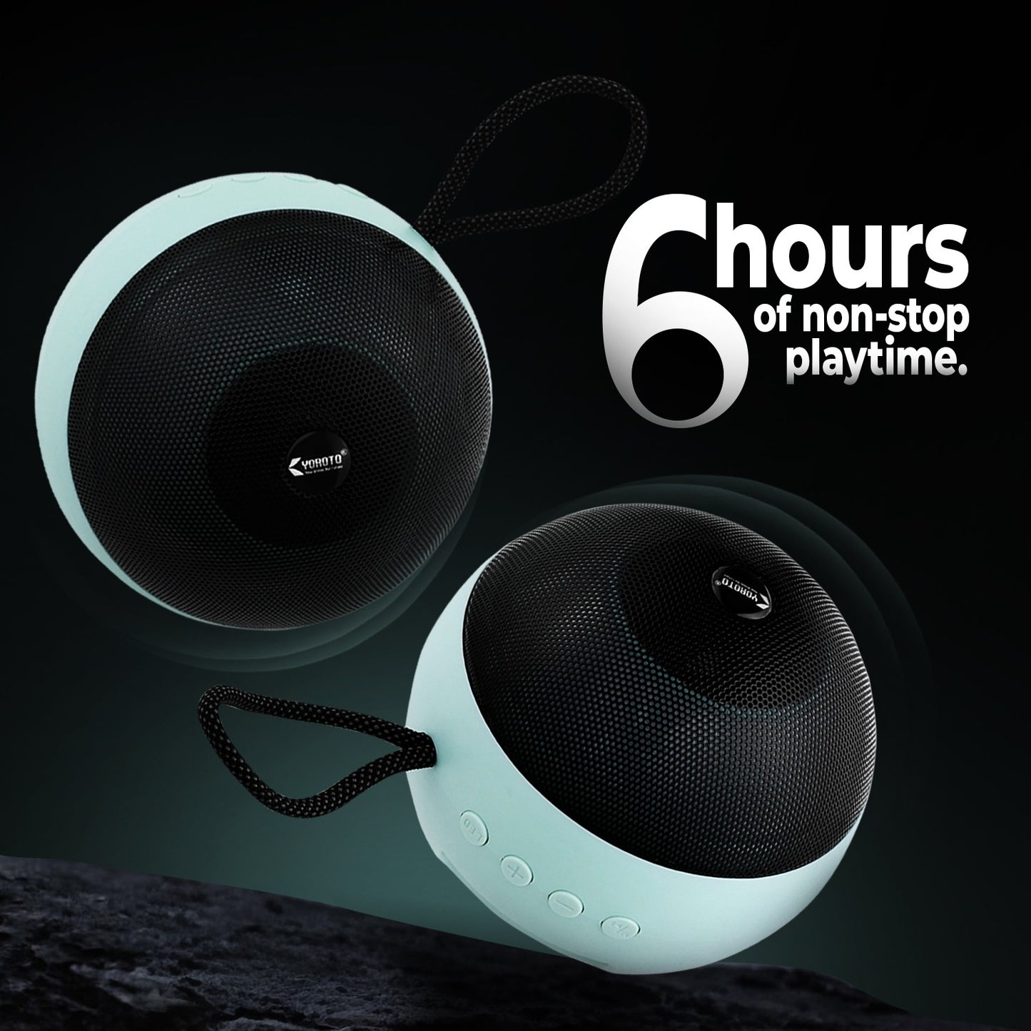 Wireless Bluetooth Speaker 15W RGB Mode Smart Control Pure Sound YOROTO YO-431-BTL
