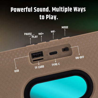 Wireless Party Speaker 16W – Thunder Sound & High Bass YOROTO YO-441-BTL