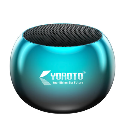 Mini Wireless Bluetooth Speaker 6W Crystal Clear Sound Metallic Body YOROTO YO-MTUNE1