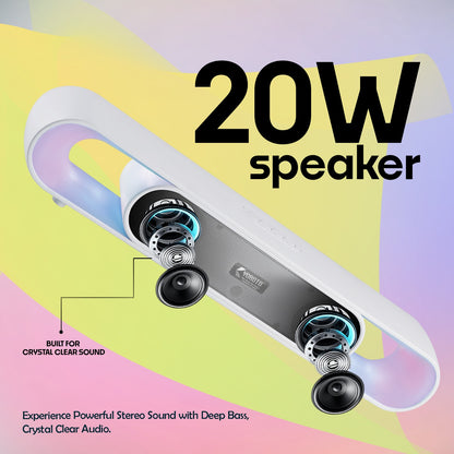 Wireless Bluetooth Speaker 20W, 6 Hours Playback & TWS Pairing YOROTO YO-SP-28