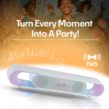Wireless Bluetooth Speaker 20W, 6 Hours Playback & TWS Pairing YOROTO YO-SP-28