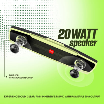 Wireless Bluetooth Speaker 20W, 6 Hours Playback & TWS Pairing YOROTO YO-SP-32