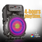 Wireless Bluetooth Speaker | 40W Sound, 4 Hours Playback, Karaoke Mic & TWS Yoroto J-29
