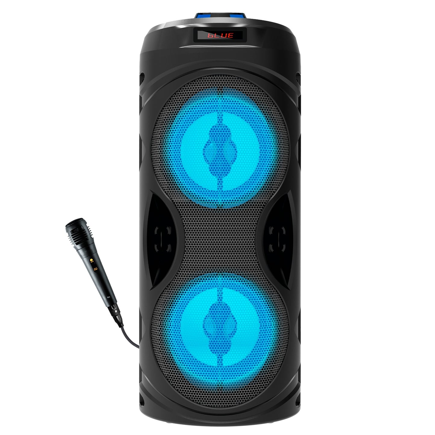 Wireless Bluetooth Speaker | 50W Sound, 4 Hours Playback, Karaoke Mic, RGB Lights & TWS Yoroto J-2