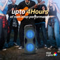 Wireless Bluetooth Speaker | 50W Sound, 4 Hours Playback, Karaoke Mic, RGB Lights & TWS Yoroto J-2