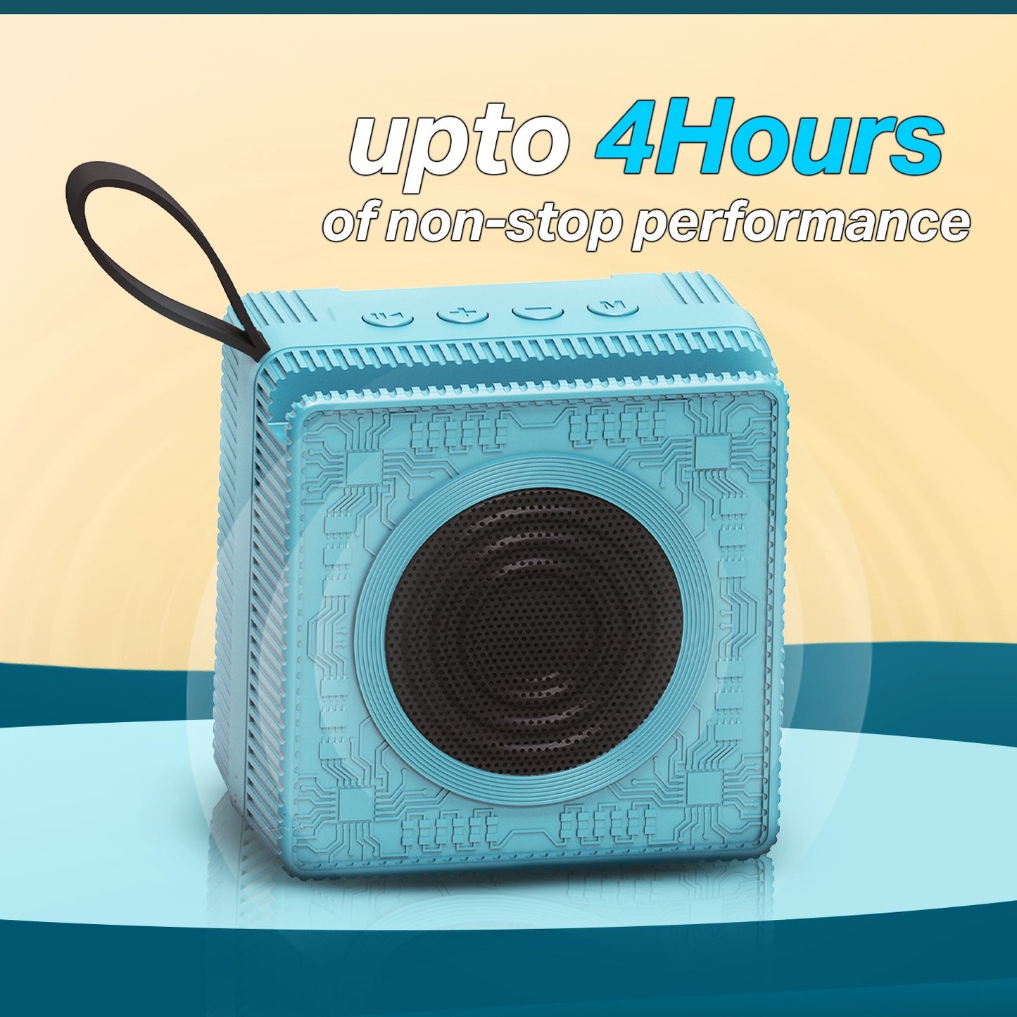 Wireless Bluetooth Speaker | 10W Sound, 4 Hours Playback, TWS & All-in-One Connectivity Yoroto YO-376