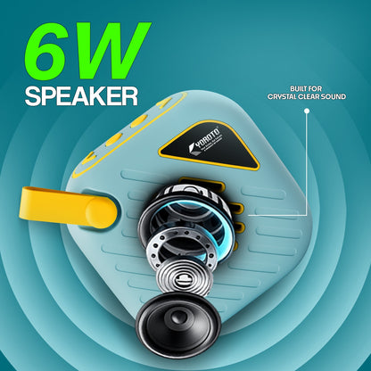 Wireless Bluetooth Speaker | 6W Sound with 4 Hours Playback & TWS Yoroto YO-392