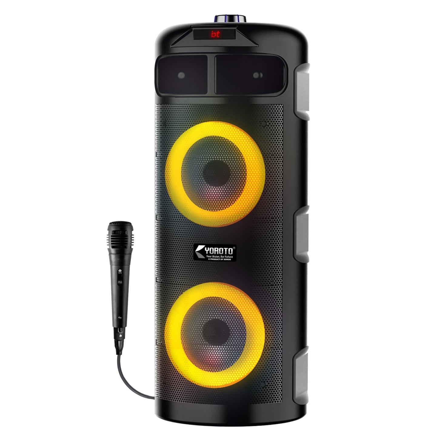 Wireless Bluetooth Speaker | 35W Sound, Karaoke Mic & TWS Yoroto YO-J-9