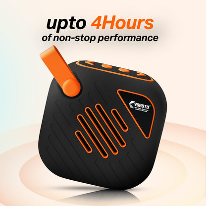 Wireless Bluetooth Speaker | 6W Sound with 4 Hours Playback & TWS Yoroto YO-392